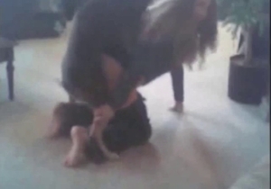 Big booty lady is going to get fucked by a mutt